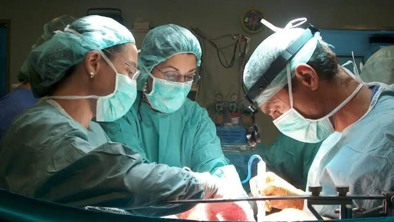 Archivo - M&eacute;dicos realizan un transplante renal en una imagen de archivo. 