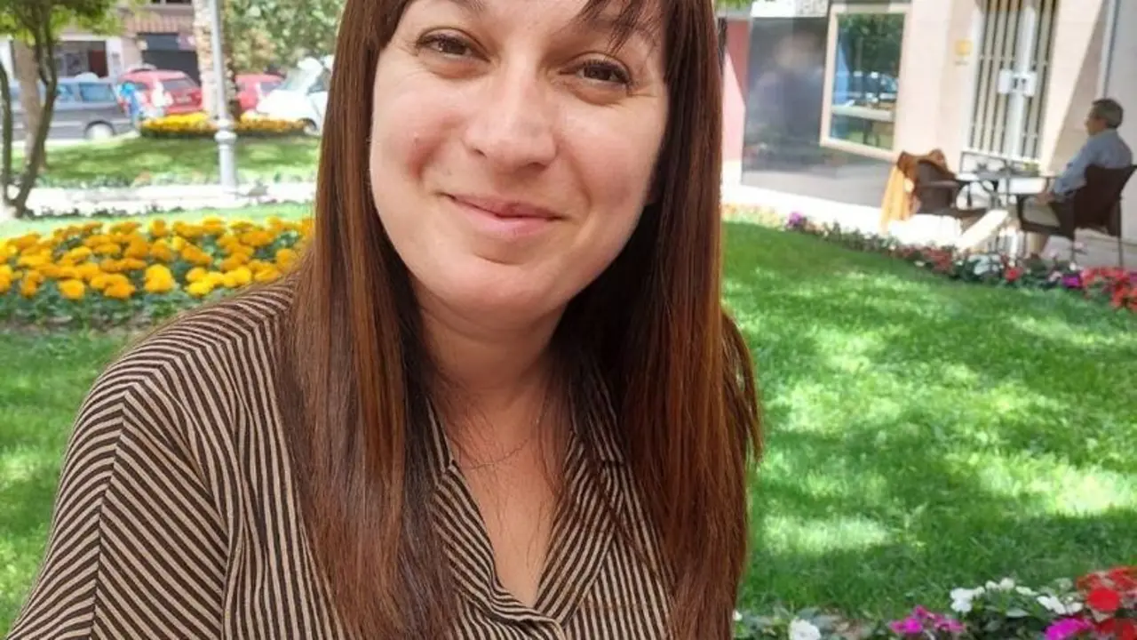 La responsable provincial de Podemos Almer&iacute;a, Vanesa Vicent.