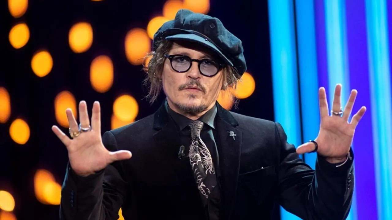El actor Johnny Depp recibe el Premio Donostia en la 69&ordf; edici&oacute;n del Festival Internacional de Cine de San Sebasti&aacute;n, en el palacio de Kursaal, a 22 de septiembre de 2021, en San Sebasti&aacute;n, Euskadi (Espa&ntilde;a). 