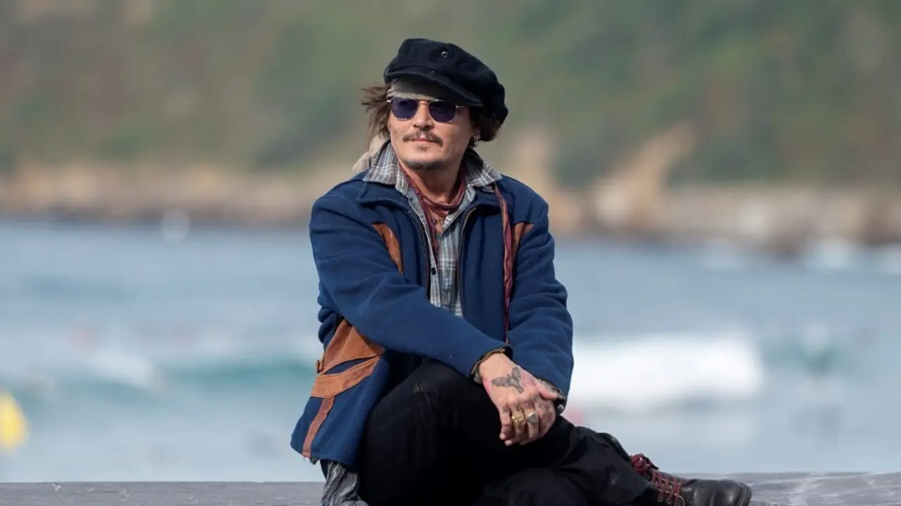 El actor Johnny Depp llega a la 69&ordf; edici&oacute;n del Festival Internacional de Cine de San Sebasti&aacute;n, para recibir el Premio Donostia, en el palacio de Kursaal, a 22 de septiembre de 2021, en San Sebasti&aacute;n