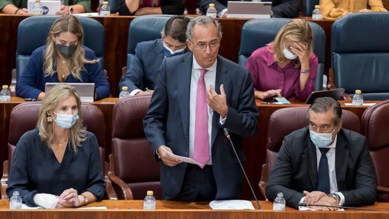 El consejero de Educaci&oacute;n, Ciencia y Universidades de la Comunidad de Madrid, Enrique Ossorio.