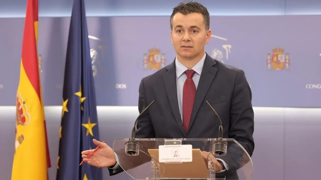 El portavoz del PSOE en el Congreso, H&eacute;ctor G&oacute;mez Hern&aacute;ndez