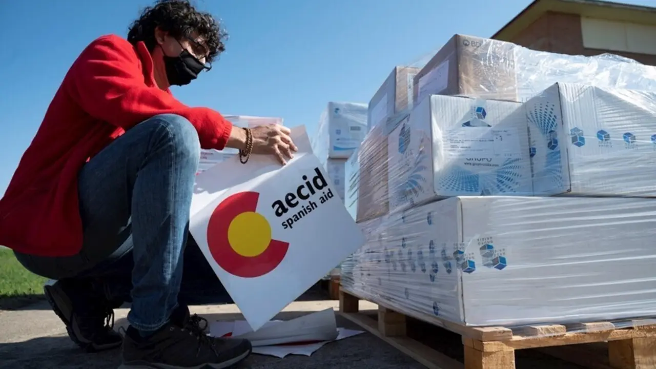 Archivo - Env&iacute;o de ayuda humanitaria de AECID