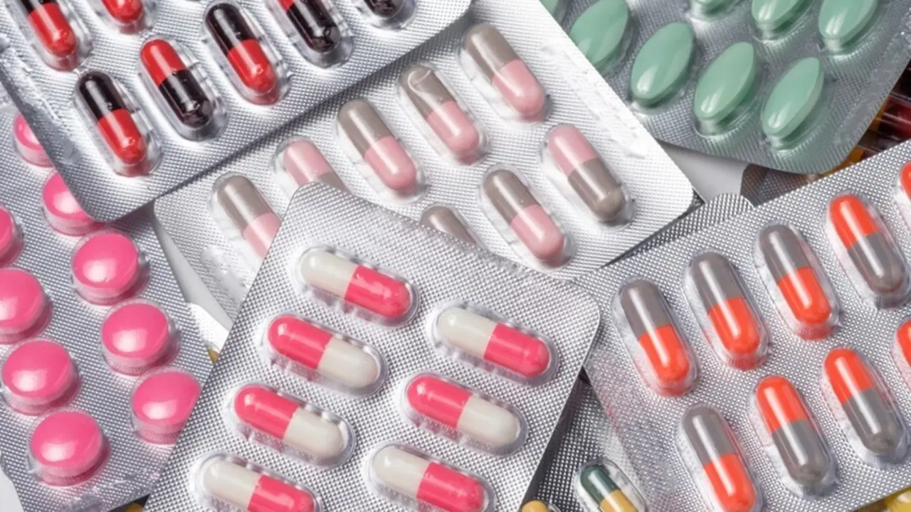 Archivo - Antibi&oacute;ticos. F&aacute;rmacos. Bl&iacute;ster. Pastillas.