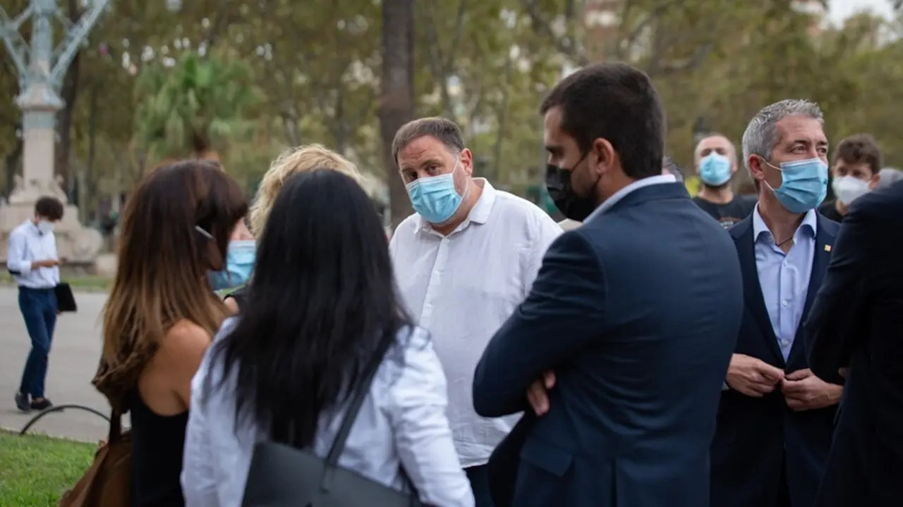 El presidente de ERC, Oriol Junqueras, en una foto de archivo. 