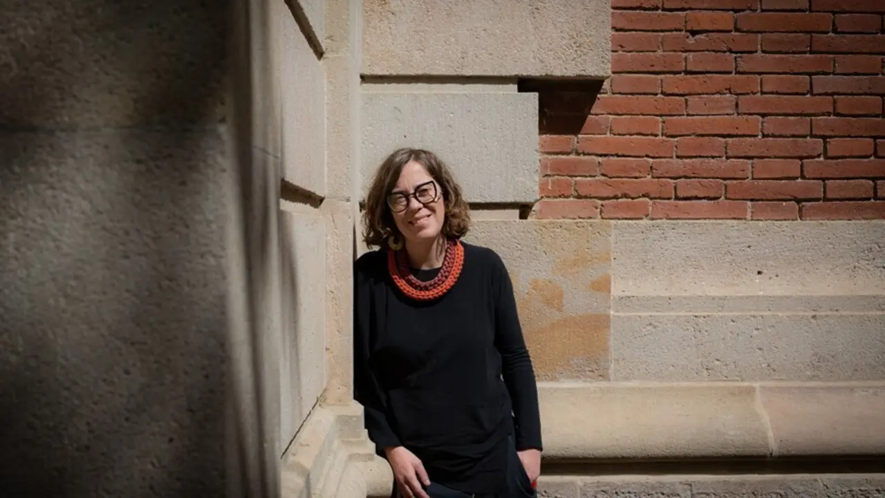 Archivo - La diputada de la CUP en el Parlament Eul&agrave;lia Reguant posa durante una entrevista con Europa Press en Barcelona, Catalunya (Espa&ntilde;a), a 31 de marzo de 2021.