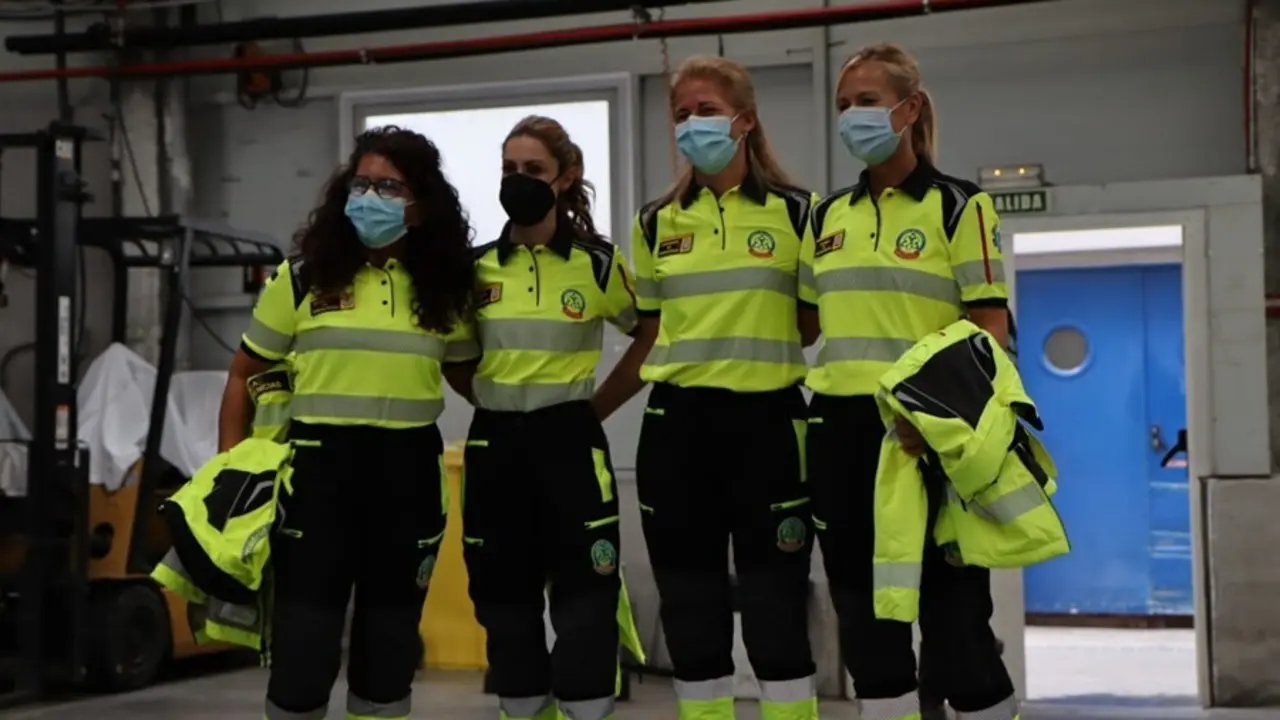 Nuevo uniforme para las mujeres del Samur-PC
