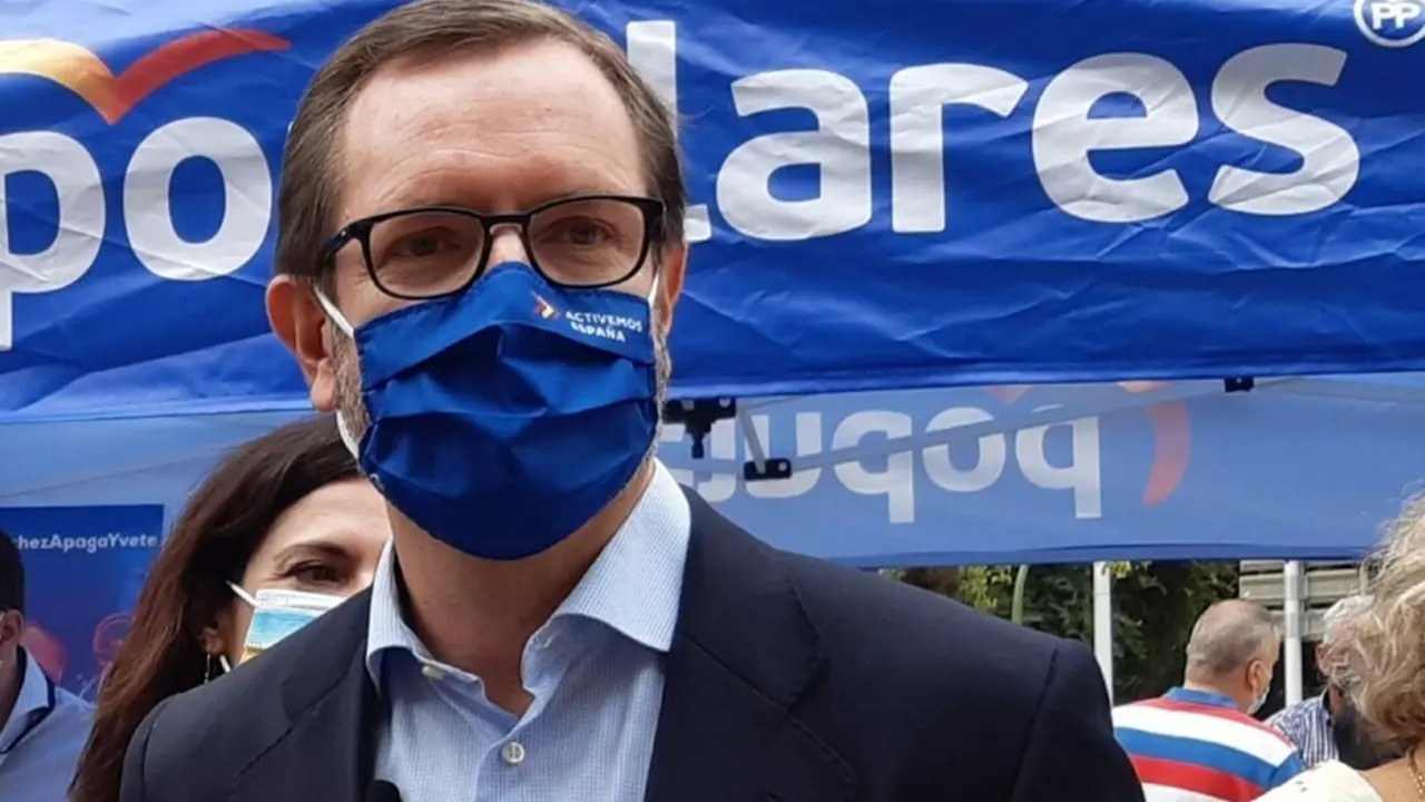 El portavoz del PP en el Senado, Javier Maroto.