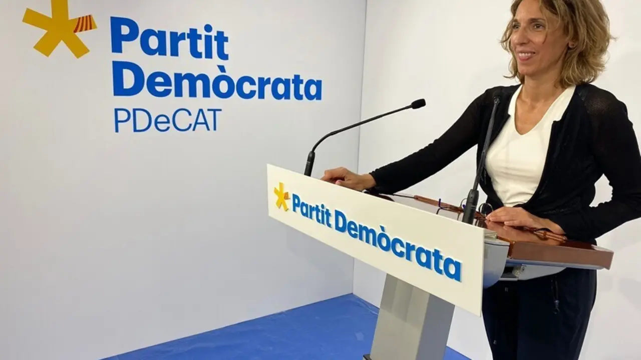 La secretaria general del PDeCAT, &Agrave;ngels Chac&oacute;n