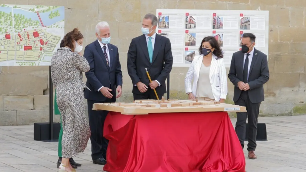 El Rey Felipe llega a Logro&ntilde;o para conocer de primera mano la historia del Sitio de la Ciudad en su V Centenario