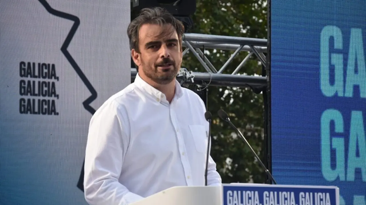 Archivo - Diego Calvo, presidente del PP provincial de A Coru&ntilde;a.