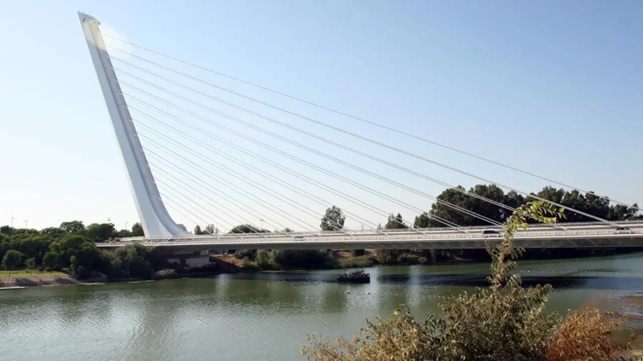 Archivo - Puente del Alamillo en Sevilla