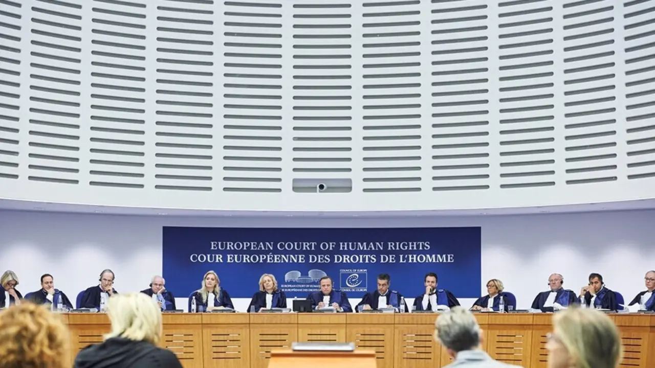 Archivo - La Gran Sala Del Tribunal Europeo De Derechos Humanos (Imagen de archivo)