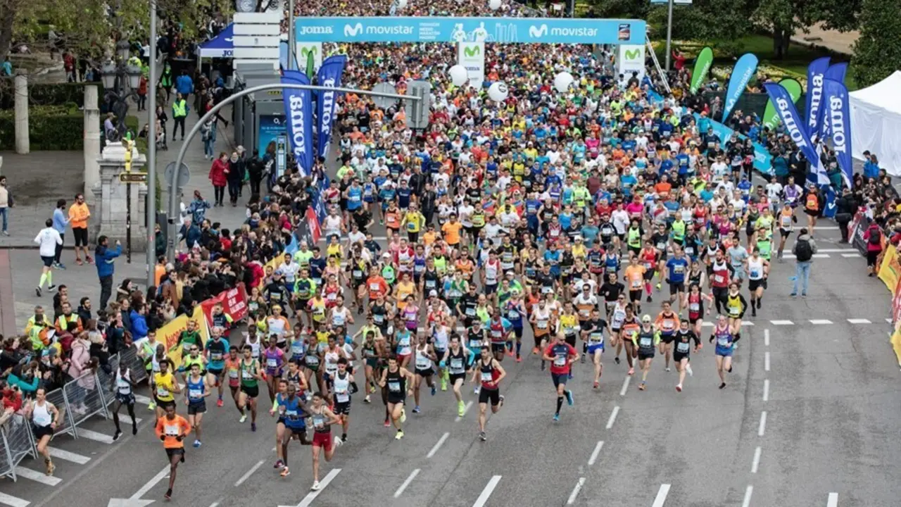 Archivo - Medio Marat&oacute;n de Madrid