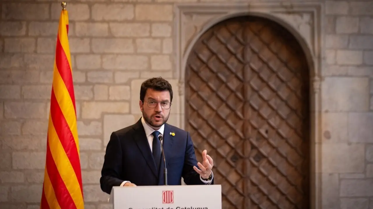 El presidente de la Generalitat, Pere Aragon&egrave;s. ARCHIVO.