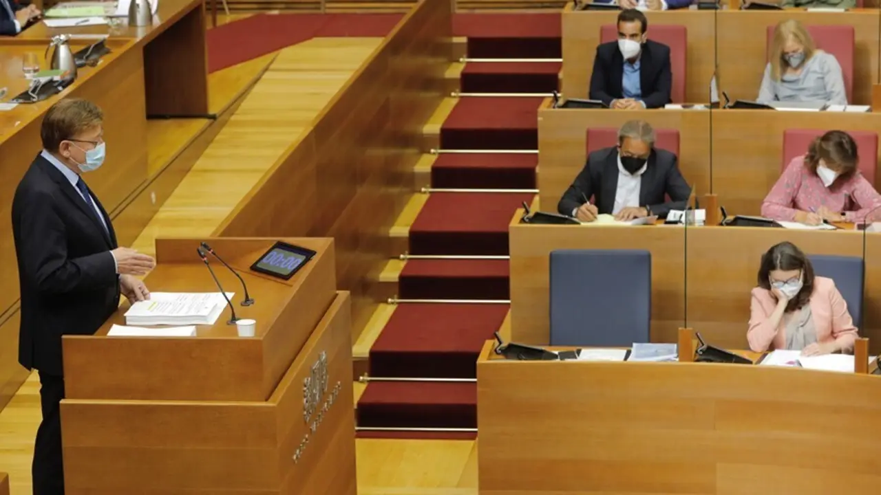 Puig comparece en el Debate de Pol&iacute;tica General en Les Corts