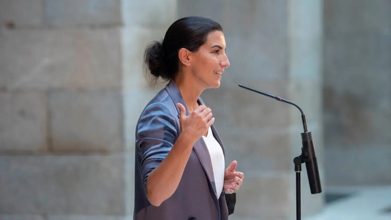 La portavoz de Vox en la Asamblea, Roc&iacute;o Monasterio.