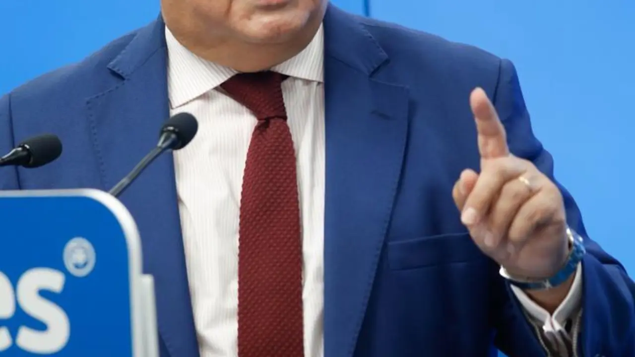 27-09-21 Jos&eacute; Miguel Luengo portavoz del PP en la regi&oacute;n junto al eurodiputado Juan Ignacio Zoido