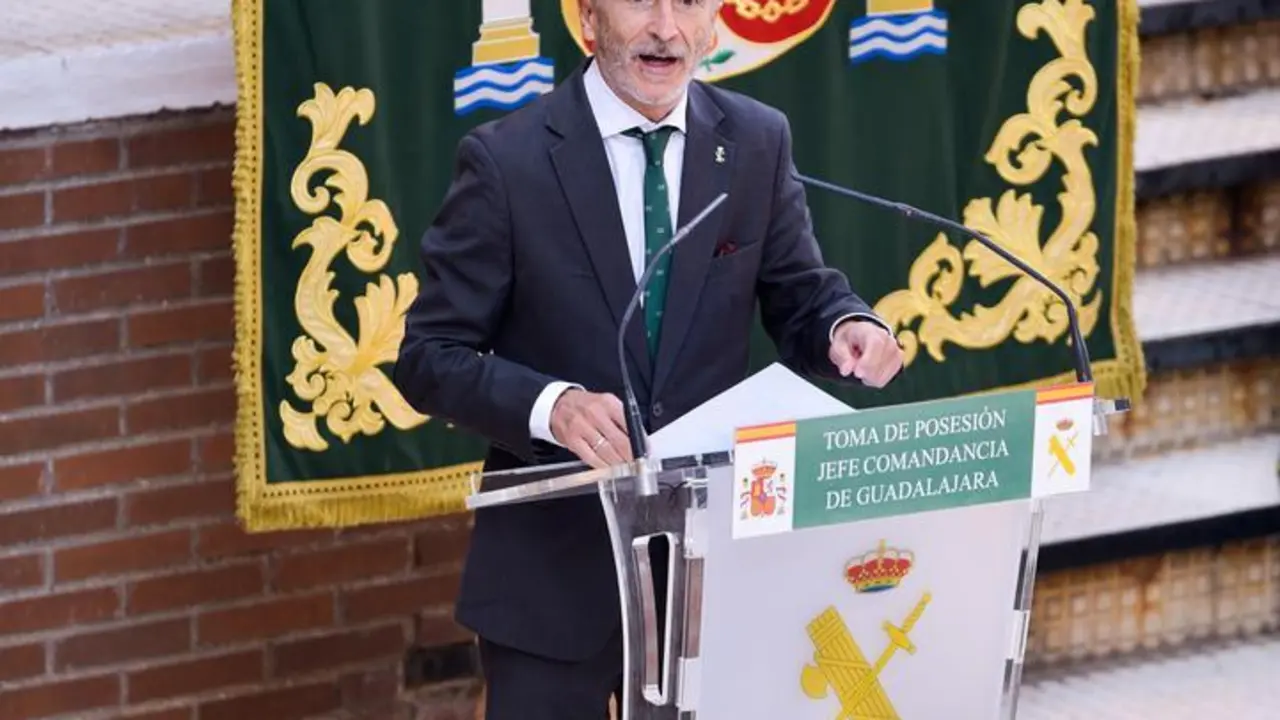 El ministro de Interior, Fernando Grande-Marlaska, en Guadalajara