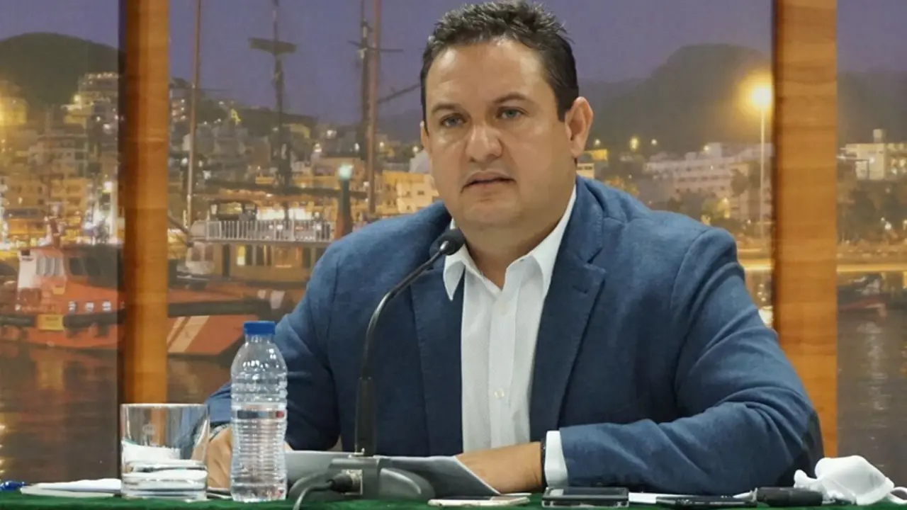 Archivo - El alcalde de Arona, Juan Jos&eacute; Mena
