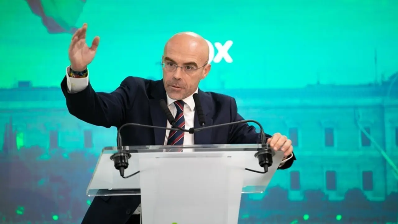 El eurodiputado y portavoz del Comit&eacute; de Acci&oacute;n Pol&iacute;tica de Vox, Jorge Buxad&eacute;