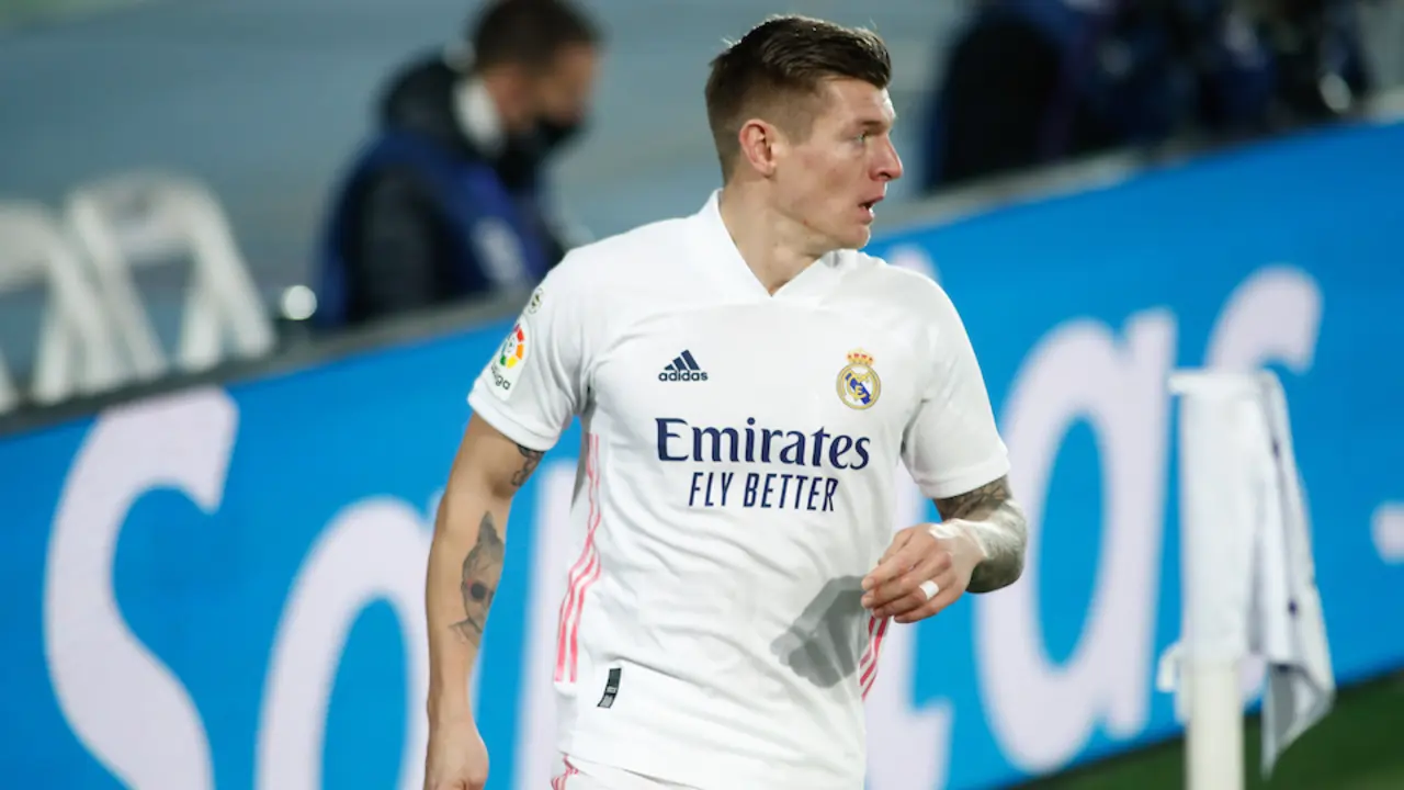 Toni Kroos of Real Madrid in action during the spanish league, La Liga Santander, football match played between Real Madrid and Celta de Vigo at Ciudad Deportiva Real Madrid on january 02, 2021, in Valdebebas, Madrid, Spain
AFP7 /  Europa Press
  (Foto de ARCHIVO)
2/1/2021 ONLY FOR USE IN SPAIN