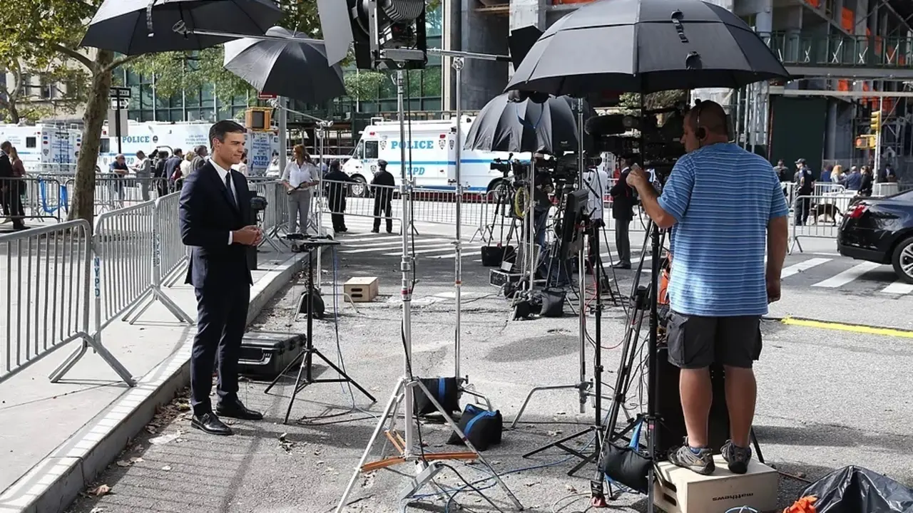 Pedro S&aacute;nchez, presidente del Gobierno, en Nueva York.