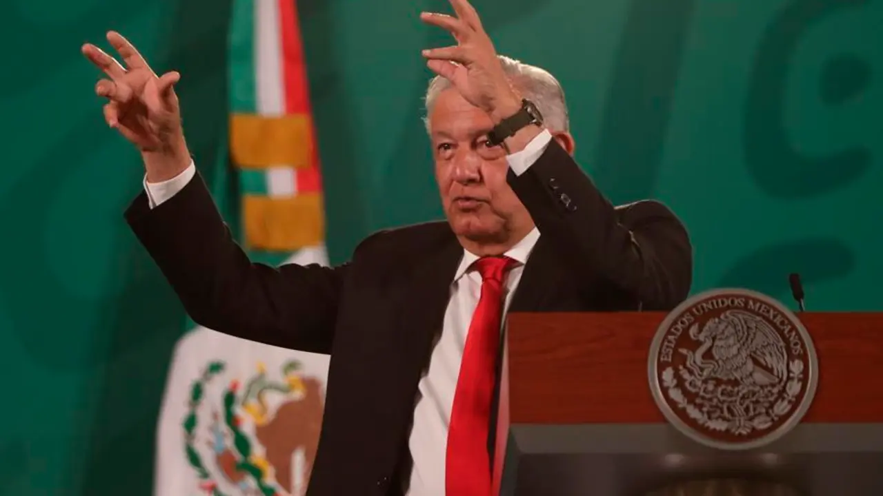 El presidente de M&eacute;xico, Andr&eacute;s Manuel L&oacute;pez Obrador.