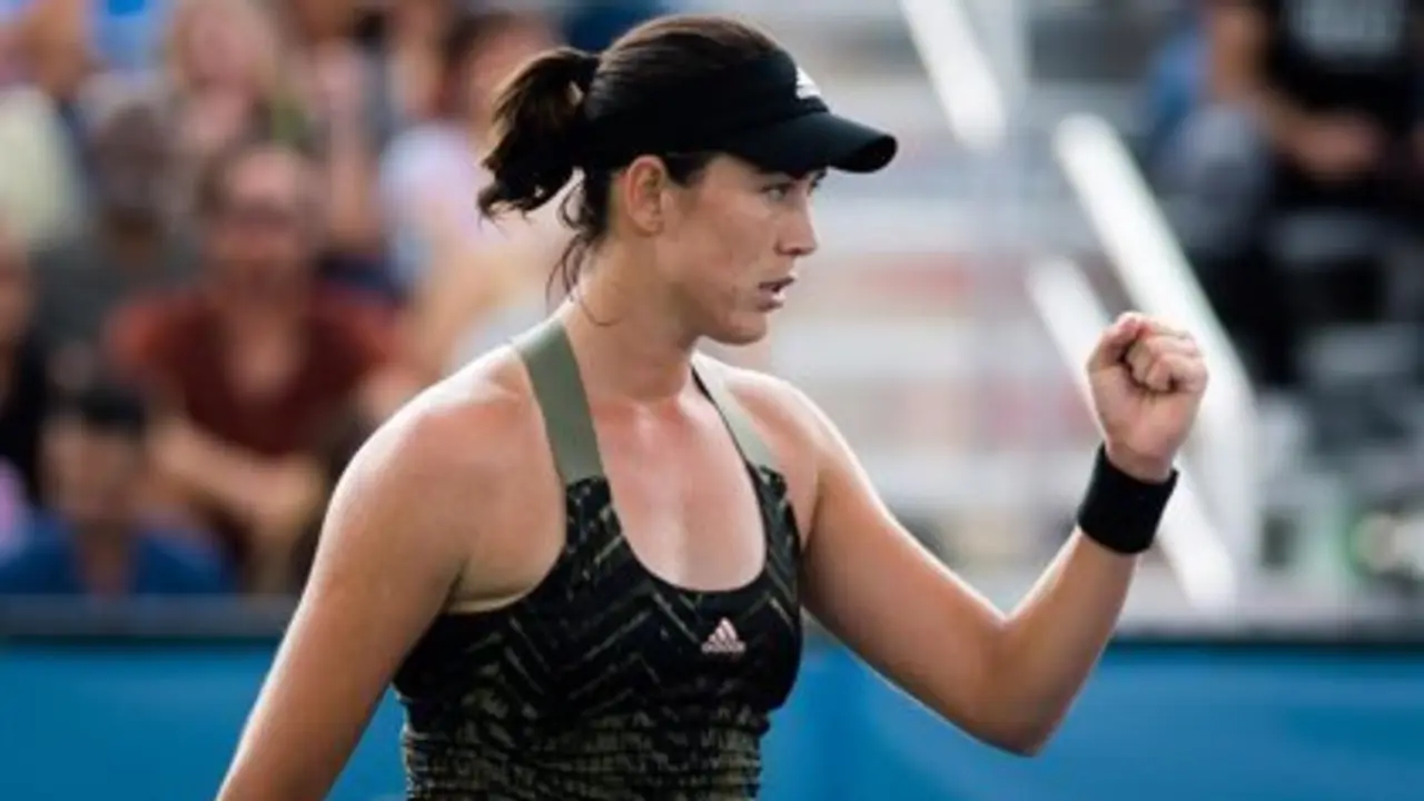 La tenista espa&ntilde;ola Garbi&ntilde;e Muguruza. EFE