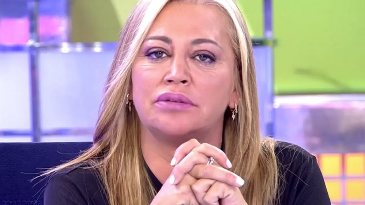 Bel&eacute;n Est&eacute;ban en el programa de telecinco S&aacute;lvame.