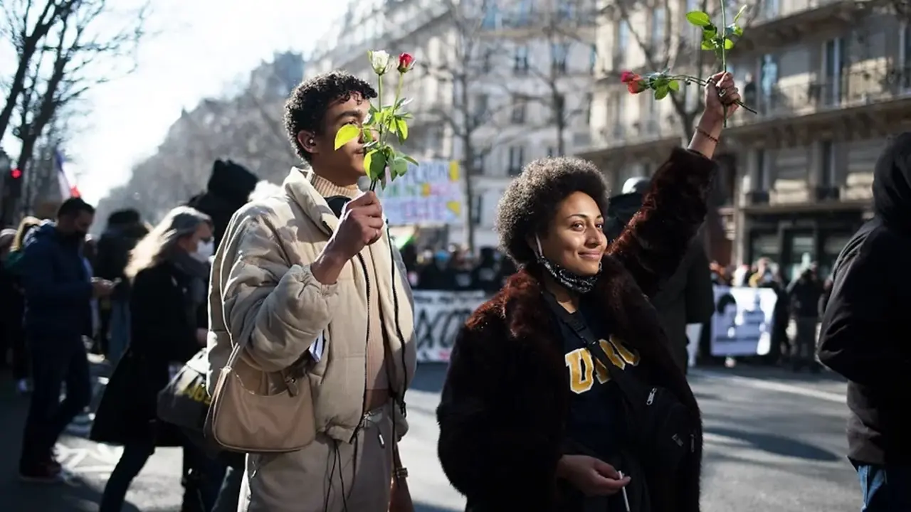 Manifestaci&oacute;n contra la brutalidad policial en Par&iacute;s.
Fiora Garenzi /AFP