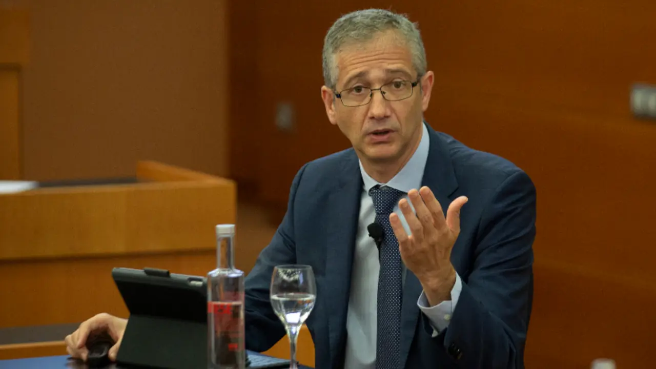 El gobernador del Banco de Espa&ntilde;a, Pablo Hern&aacute;ndez de Cos. David Zorrakino / Europa Press