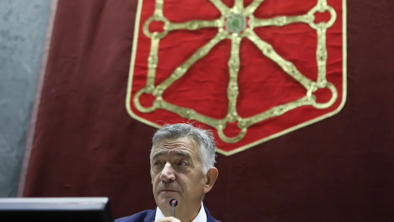 El senador navarro de Geroa Bai Koldo Mart&iacute;nez. / David Domench / Europa Press