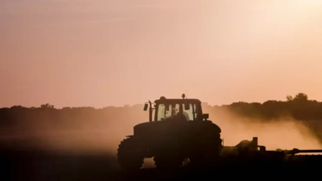 Tractor en extremadura.