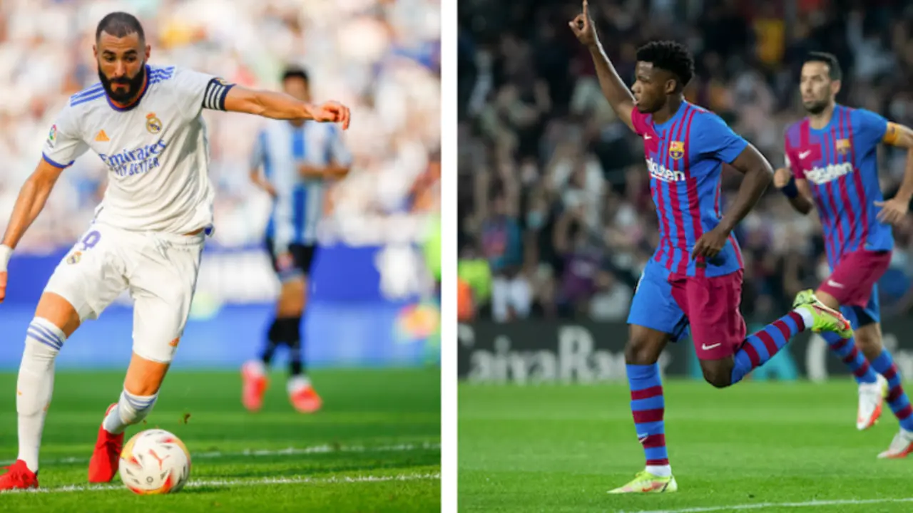 Benzema vs Ansu Fati.