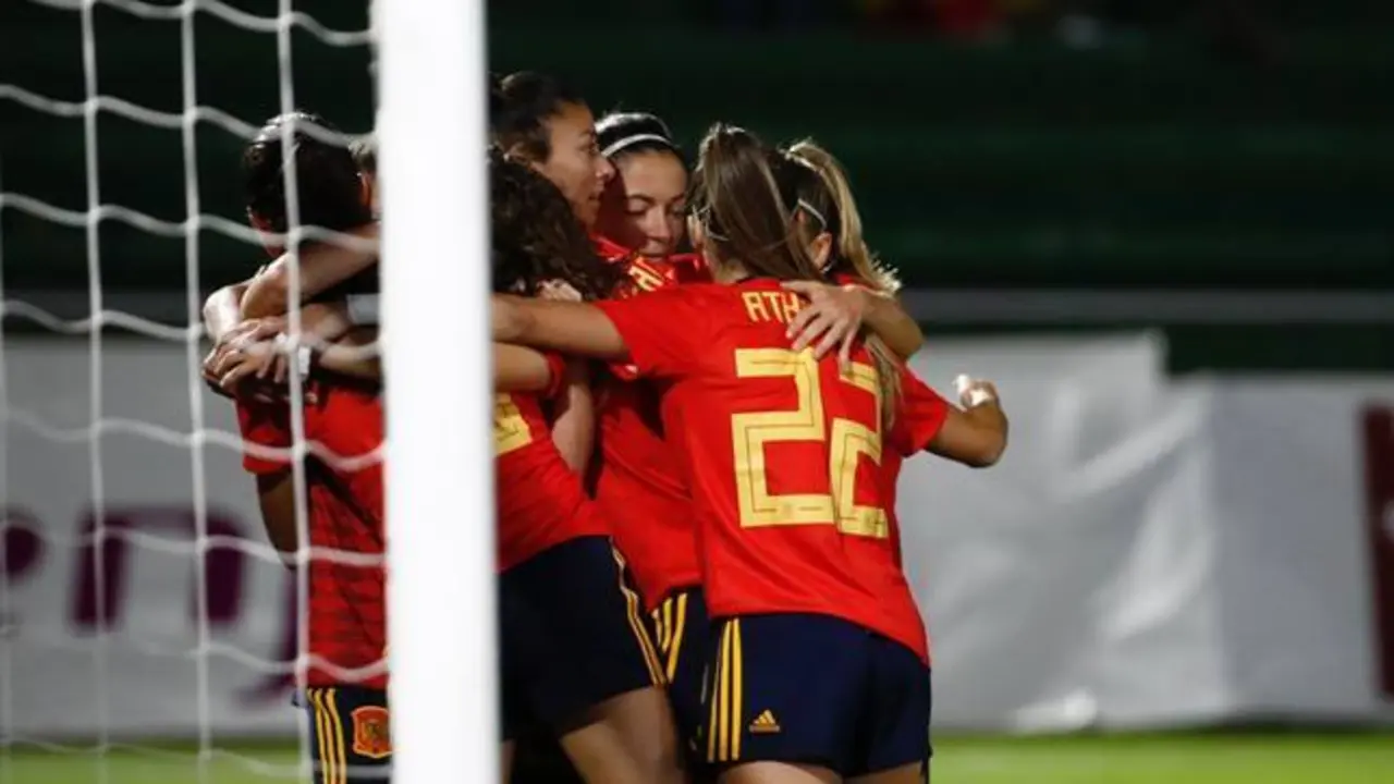 Imagen del Espa&ntilde;a-Marruecos@Sefutbolfem