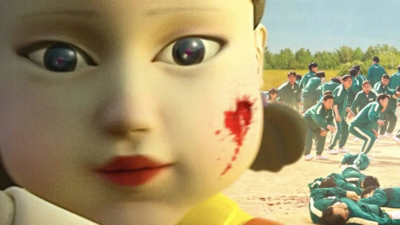 La ni&ntilde;a de la serie Juego del Calamar.