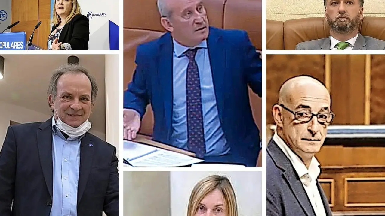 Los comparecientes en la comisi&oacute;n de investigaci&oacute;n por los sobresueldos de MARE.