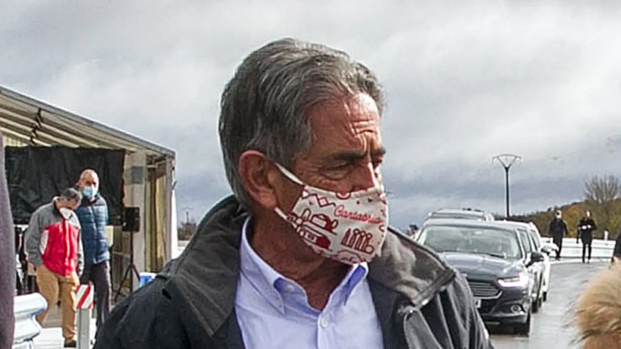 El presidente de Cantabria, Miguel &Aacute;ngel Revilla.