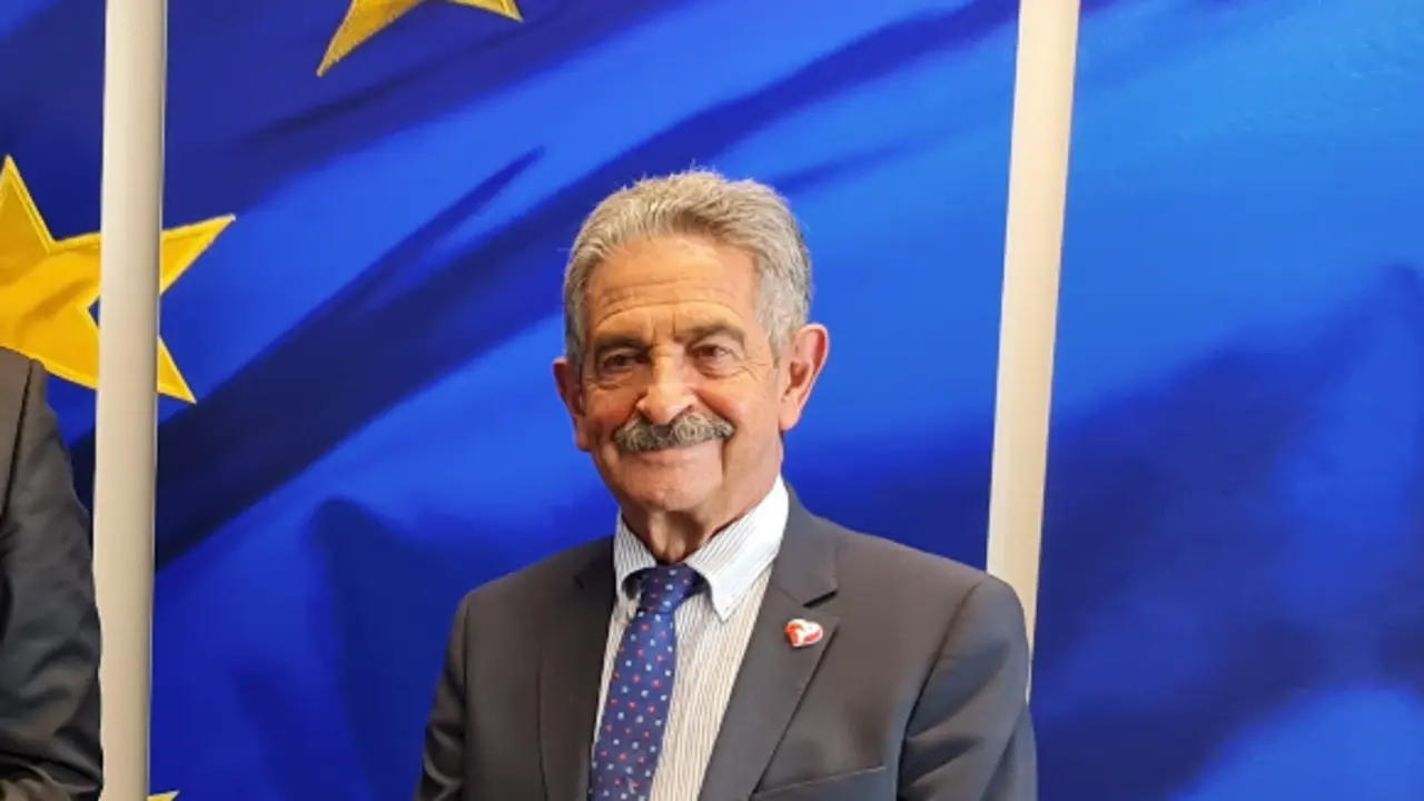 M. A. Revilla durante su visita en Bruselas. / ALERTA