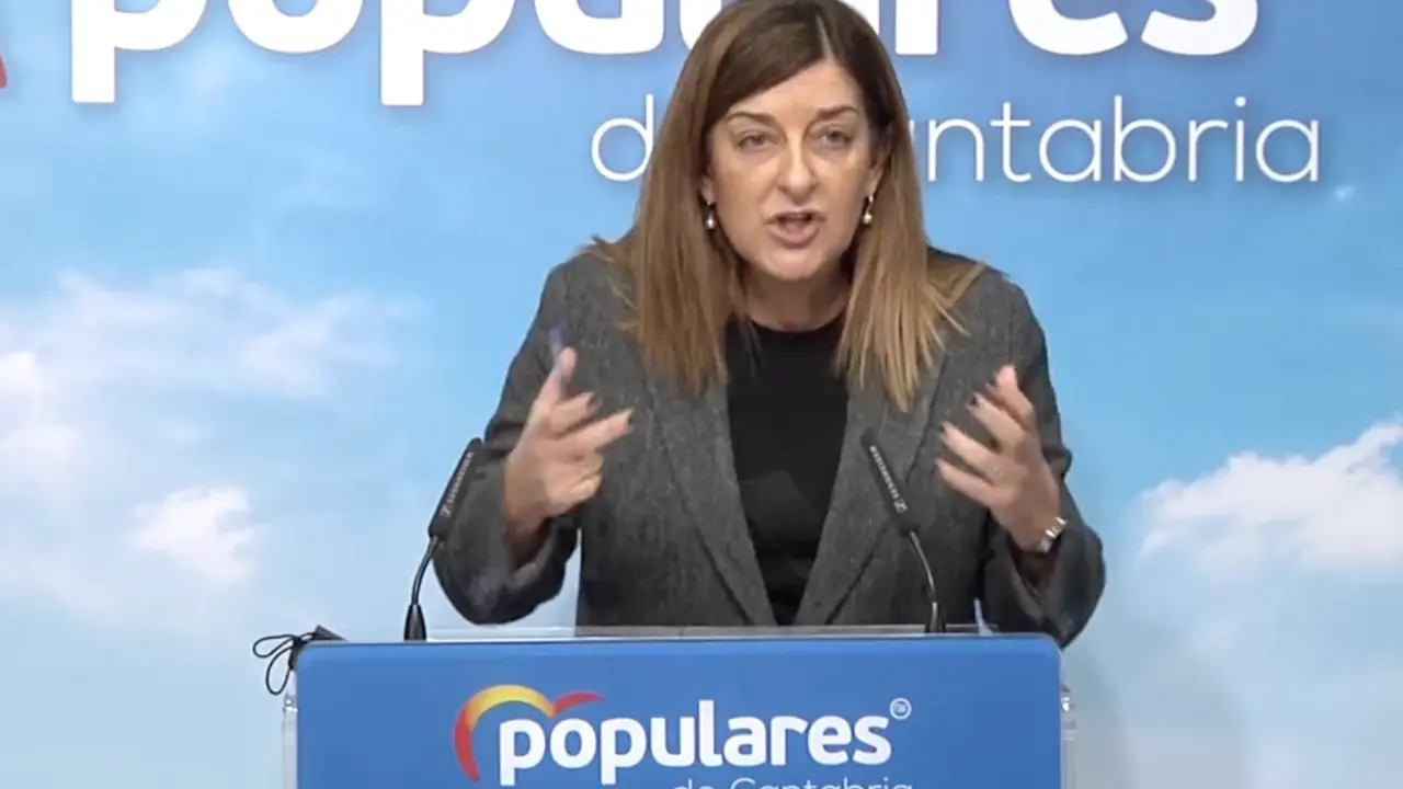La presidente del PP, M&ordf; Jos&eacute; S&aacute;enz de Buruaga. / ALERTA