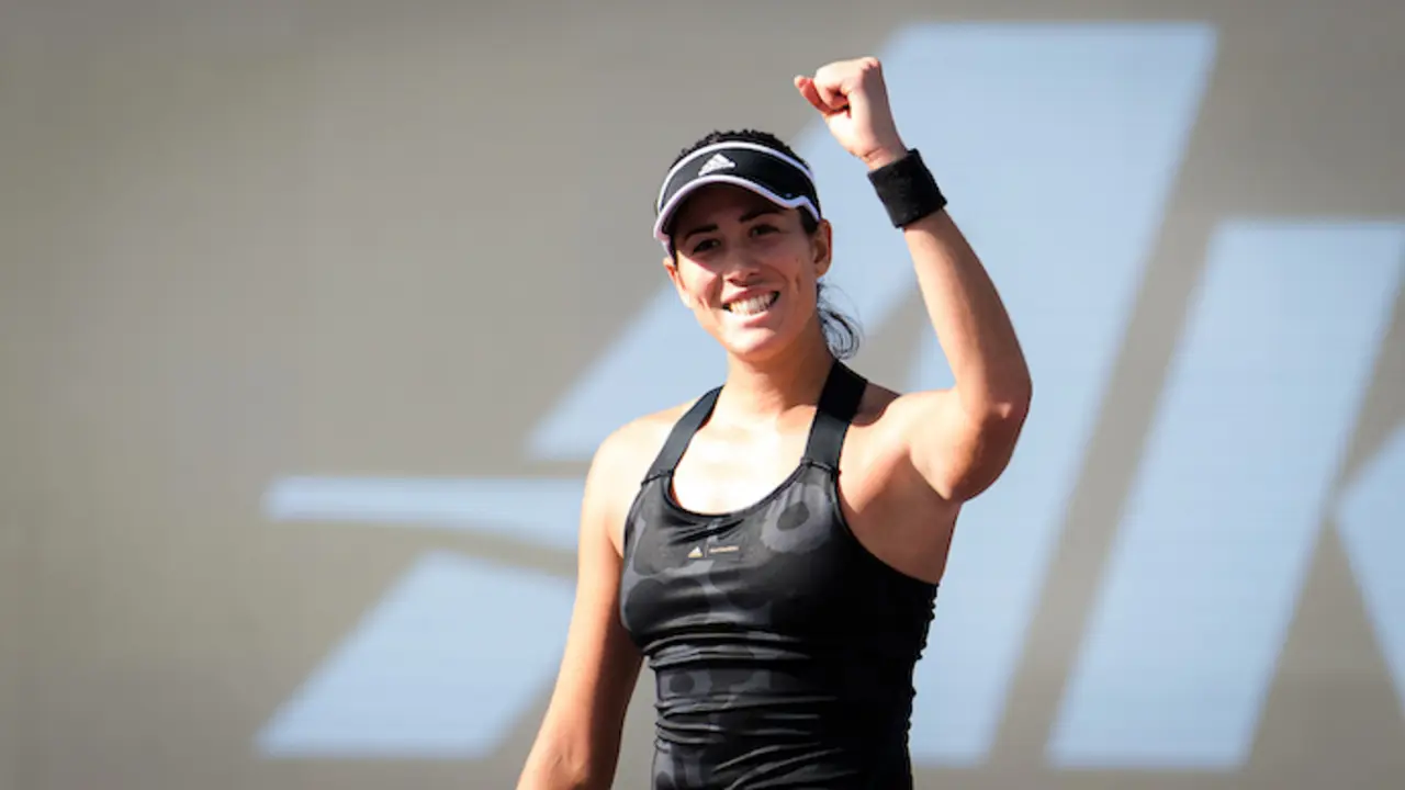 La espa&ntilde;ola Garbine Muguruza en acci&oacute;n durante la semifinal del torneo de tenis Akron WTA Finals Guadalajara 2021 contra la espa&ntilde;ola Paula Badosa
AFP7 / Europa Press
16/11/2021 S&Oacute;LO PARA USO EN ESPA&Ntilde;A