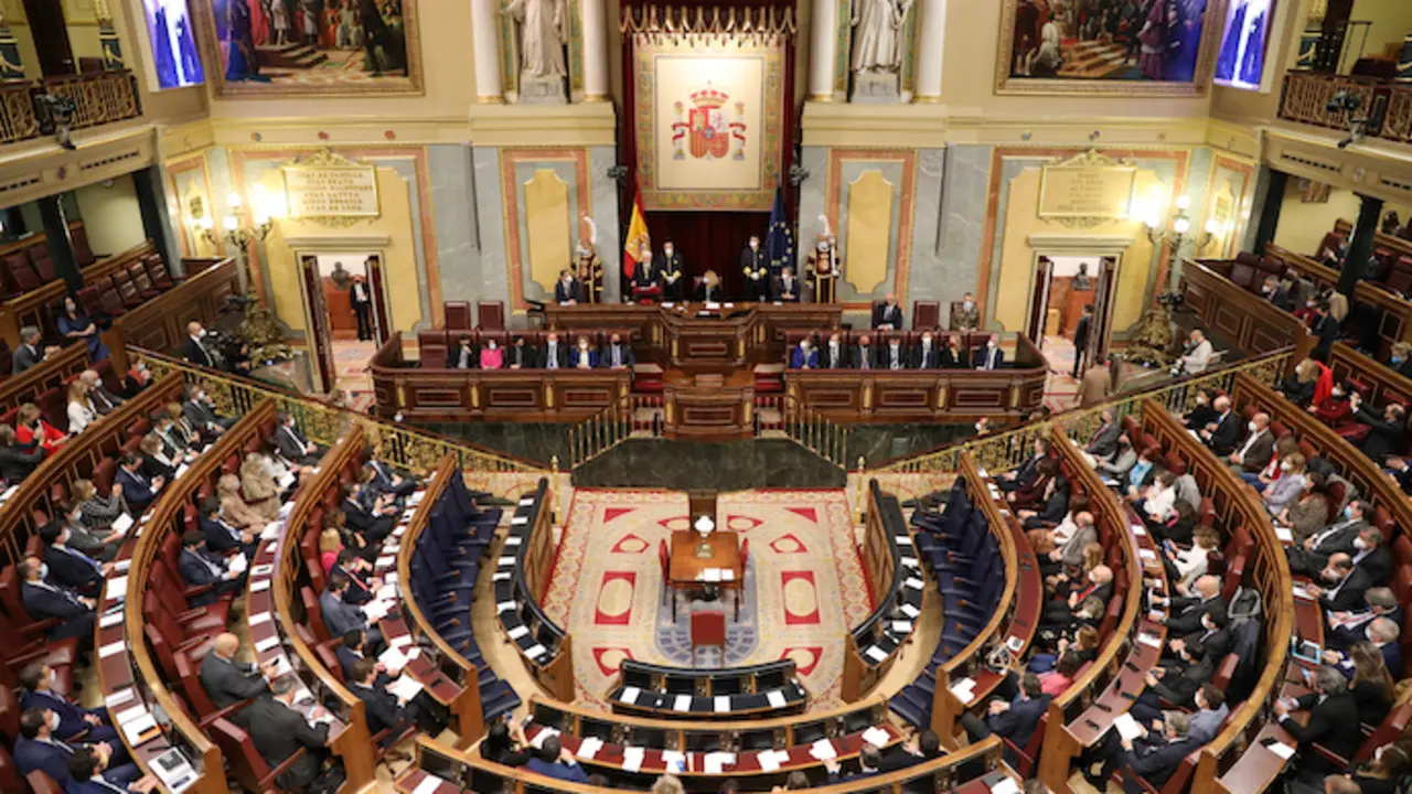 Inicio de una sesi&oacute;n en el Congreso de los Diputados.
Marta Fern&aacute;ndez / Europa Press