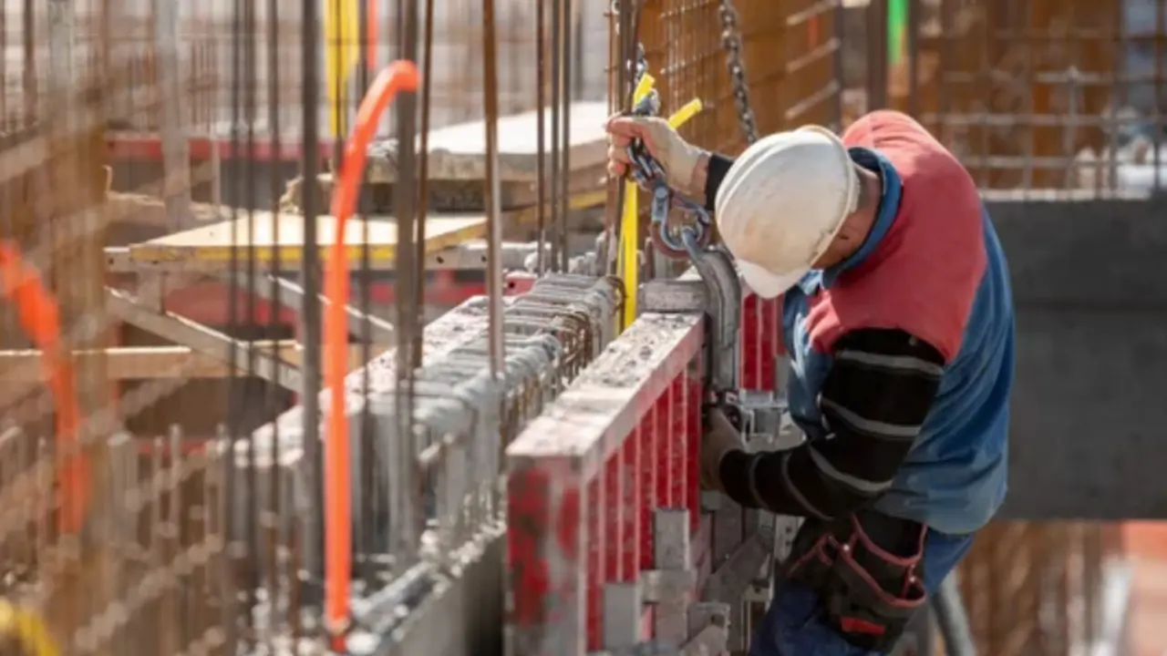 Trabajador de la construcci&oacute;n.
