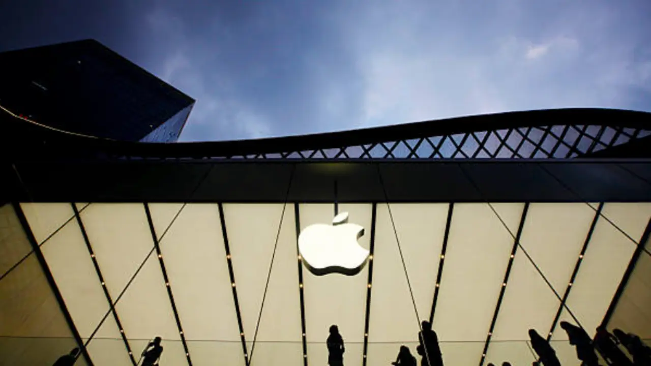 Apple Store en Guangzhou, provincia de Guangdong.