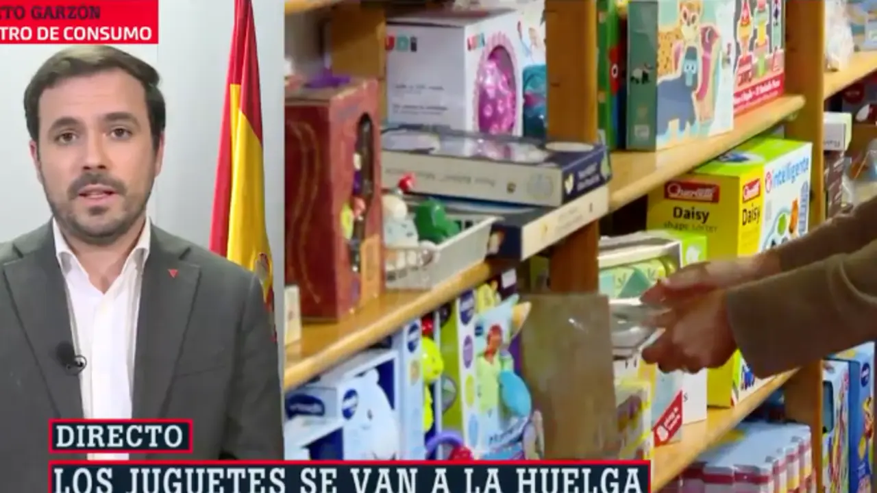 El Ministro de Consumo, Alberto Garz&oacute;n.