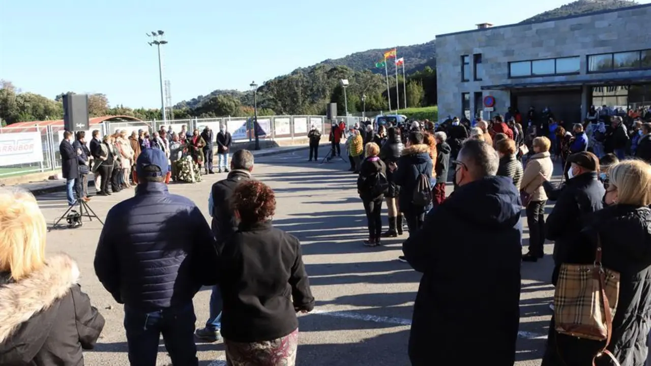 Conmoci&oacute;n, rabia y mucha pena por el asesinato de Eva y su beb&eacute; de 11 meses.EFE/Celia Ag&uuml;ero Pereda