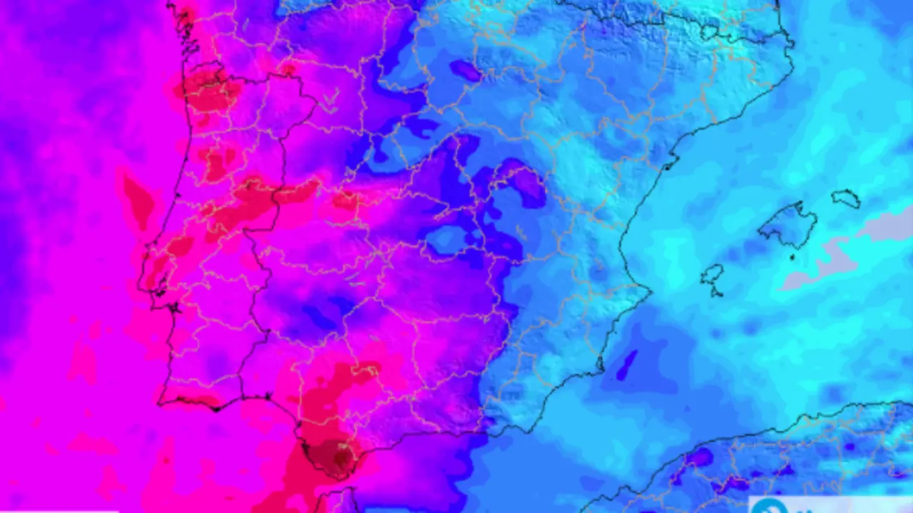 Acumulados de precipitaci&oacute;n previstos durante la semana de Navidad.
