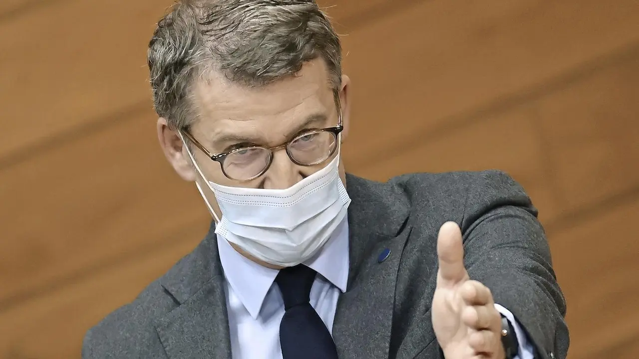El presidente de Xunta de Galicia, Nu&ntilde;ez Feij&oacute;o. / jos&eacute; del olmo
