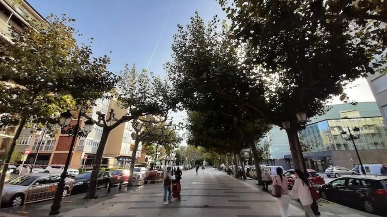 Vista de la Avenida de Espa&ntilde;a. / alerta